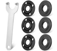 kebitedamai 140mm Clé à Meuleuse d'Angle, Grinder Bride ngle de Verrouillage, mit 6 écrous à Bride Intérieurs et Extérieurs en Métal, Accessoires pour Meuleuses d'Angles