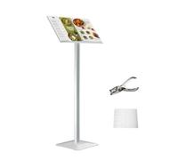 KEBMCHN Porte-menus pour restaurant extérieur, support d'affichage, argent | porte-informations 49x35 cm, cartes de menu, panneaux publicitaires, comme classeur ou comme présentoir d'information