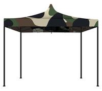Kebon 3x3 - Gazebo de jardin pliable camouflage