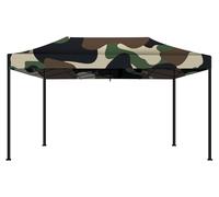 Kebon 3x4,5 - Gazebo de jardin pliable camouflage
