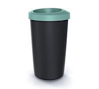 KEDEN Seau de recyclage avec couvercle ouvert pratique 25L Compacta R 31x31x52 cm