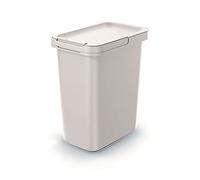 KEDEN Seau de recyclage de forme carrée 12L Systema 29x19x35 cm