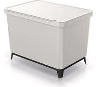 Keden SYSTEMA Poubelle 4x10 litres Tri sélectif Recyclage Gris cendré