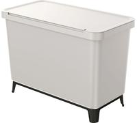 Keden Systema Poubelle avec bac de tri 10+23 L gris cendré