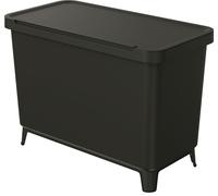 Keden Systema Poubelle avec bac de tri 10+23 L Noir