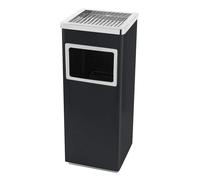 KEDIA Lot Comprenant 1 Poubelle Verticale, Noir, Grande Capacité, Matériau écologique, Poubelle Amovible, Capacité de 48 Litres