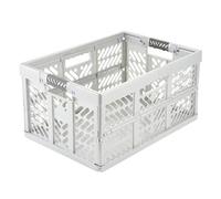 keeeper Casier pliant BEN Professional 45 L avec poignées souples Argent