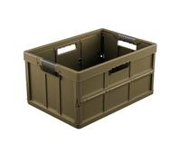 Caisse Pliante Pleine Solide 45 litres - Vert