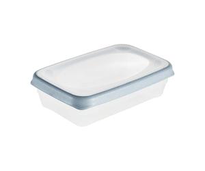 keeeper Boîte de conservation de la fraîcheur 400 ml, passe au micro-ondes, empilable, passe au lave-vaisselle, 15 x 10 x 4 cm, Franco, bleu nordique (bleu)