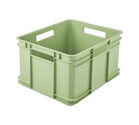 keeeper Boîte de Transport avec poignées, Euro-Box XL, 28 l, 43 x 35 x 24 cm, Bruno Eco Line, Vert (Eco Grass Green)