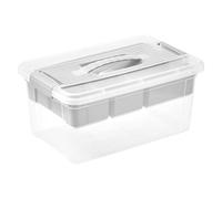 Boîte de Rangement avec insert compartiment mobile - 9 Litres