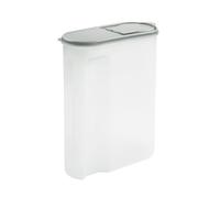 keeeper Boîte Verseuse Jean Pour les Produits Secs, Couvercle à Clapet, 5 L, Polypropylène, 24 x 11,5 x 30,5 cm, Nordic Grey