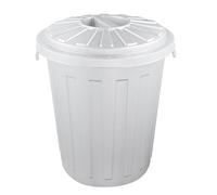 keeeper Poubelle Bassine Collecteur en plastique 23 L Argent