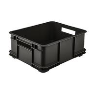 Caisse Empilable en plastique 20 litres - Gris Foncé