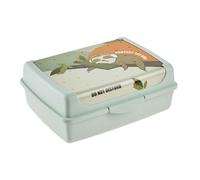 keeeper carla Lazy Lui Deko-Clickbox Midi, 1 l, Brotdose/Lunchbox, Spülmaschinengeeignet, Lebensmittelecht, Grün (Soft Green)