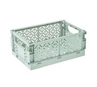 Caisse en Plastique Pliable 9,6 litres - Vert