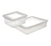 keeeper Boîte de rangement Bea - système Air Control - 30 L - transparente