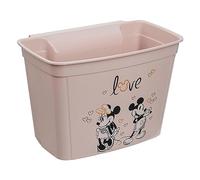 keeeper Minnie Boîte de Rangement à Suspendre, 4 L, Récipient Anti-rayures, Idéal pour les couches et les cosmétiques, Nordic Pink