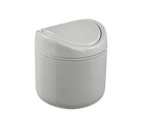 keeeper Poubelle à compost Svenja – 1,3 L, plastique, couvercle basculant – Gris Clair
