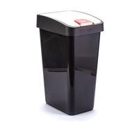 keeeper Poubelle "magne", 45 litres, anthracite / crème Ouverture à 2 sens : ouverture par basculement vers le bas ou vers le haut - 1 pièce (1060582600000)