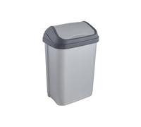 keeeper Poubelle 'swantje', 10 litres, argent / anthracite