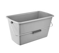 keeeper Seau de ménage Bent – 13 L, rectangulaire, polypropylène, Nordic Grey