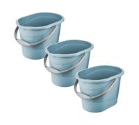 Keeeper Set 3X Seau De Nettoyage Thies 13L, Nordic Blue