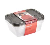 Keeeper Set de 3x Fredo Fresh Food Pot rectangulaire 1,25 l