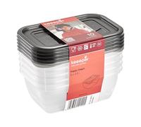keeeper Set de 5x Fredo Fresh food pot rectangulaire 0,5 l