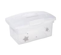 keeeper Stars Traveller, Boîte de Rangement Organiseur avec Couvercle, Patryk, Nordic White (Blanc)