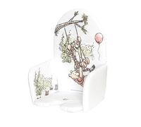 keeeper Coussin pour chaise haute Lena Winnie – Universel, avec Velcro, Blanc 22 x 23 x 23 cm