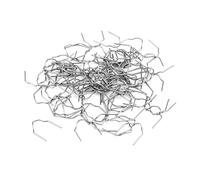 Keenso 100pcs 0.8mm Hot Staples de soudage Réparation Automatique Pare Chocs Voiture pré découpé Carrosserie Plastique Soudage(V 100pcs)-Agrafes Thermiques Électriques Type V