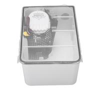 Keenso Boîte de Pompe de Puisard de Douche 24V DC 600GPH, Drainage Automatique avec Construction en Plastique étanche pour le Drainage D'évier de Douche de Bateau Marin