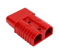 Keenso Connecteur de Batterie Enfichable 2AWG, 175A 600V Adaptateur à | Contacts Plaqués Argent, Boîtier PC, Installation Facile, pour Chariot élévateur, VE, Onduleur, UPS, Treuil