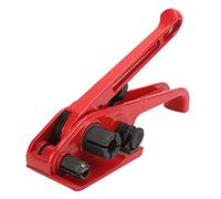 Keenso Courroie Plastique Tendeur avec Lame de Coupe | Acier durable 45#, poignée facile à utiliser, conception antidérapante, idéal pour les rubans de 12 à 16 mm.