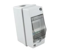 Keenso Disjoncteur Intelligent avec Boîte de Distribution, Protecteur de Réenclenchement Automatique Compact et Fiable pour Installation Domestique, Matériau ABS Durable