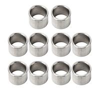 Keenso Ensemble de Lave-glace en Acier Inoxydable 10pcs 15 Mm OD 12 Mm Kit de Pièce Accessoire Matériel pour la Création D'espace et les Mouvements Lisses sur les Arbres et les Roulements