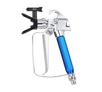 Keenso Ensemble de Pistolet Pulvérisateur de Peinture sans Air, Excellent pour Les Finitions Personnalisées, avec 5 Buses pour Meubles et Projets Extérieurs