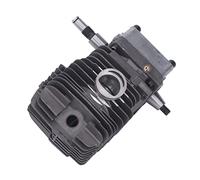 Keenso Ensemble de Vilebrequin à Piston Cylindre, Kit de Moteur en Fer en Acier de 49 Mm avec Faible Usure, Faible Bruit, Haute Performance, pour Tronçonneuse 029 039 MS290