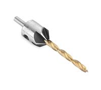 Keenso Foret à Fraiser Lot de 10 Tailles, Acier au Carbone (Single 4.5mm