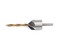 Keenso Foret à Fraiser Lot de 10 Tailles, Acier au Carbone (Single 4mm +