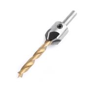 Keenso Foret à Fraiser Lot de 10 Tailles, Acier au Carbone (Single 5mm +