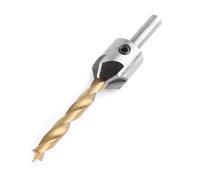 Keenso Foret à Fraiser Lot de 10 Tailles, Acier au Carbone (Single 6mm +