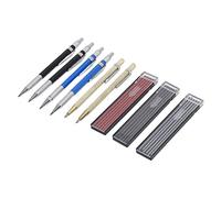 Keenso Kit de Crayon à Bois avec Traceurs | Conception entièrement métallique, Prise en main confortable, Parfait pour un usage professionnel