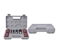 Keenso Kit de Manchons de Tambour de Ponçage, Ensemble D'outils de Polissage Durables pour Projets en Bois et en Métal avec 4 Tailles et Grains