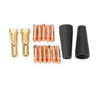 Keenso Kit D'embouts de Buse sans Gaz à Noyau de Flux, Ensemble de 15 Pièces, Accessoires de Soudage MIG de Remplacement Durables pour Century FC90 80GL 0,031 Pouces