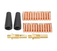 Keenso Kit D'embouts sans Gaz pour Soudage MIG, Pointe de Contact, Lot de
