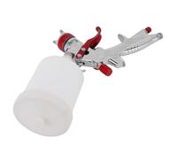 Keenso Kit Pistolet de Peinture HVLP Buse 1,4mm 500ml | Alimentation par gravité, corps en aluminium, contrôle précis des fluides, réglage de la largeur du ventilateur, couche de