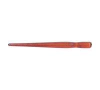 Keenso Lot de 10 Porte-Plume en Bois de Santal pour Stylo à Plume, Poignée Lisse pour Dessin de Bande Dessinée, Peinture Artistique et Pratique de la Calligraphie Anglaise (rouge)