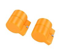 Keenso Lot de 2 Moules à Gâteaux Ronds en Plastique PLA, Presse à Surface Lisse pour Desserts Uniformes, Outil de Cuisson Facile à Nettoyer pour les Fêtes, les Boulangers Débutants